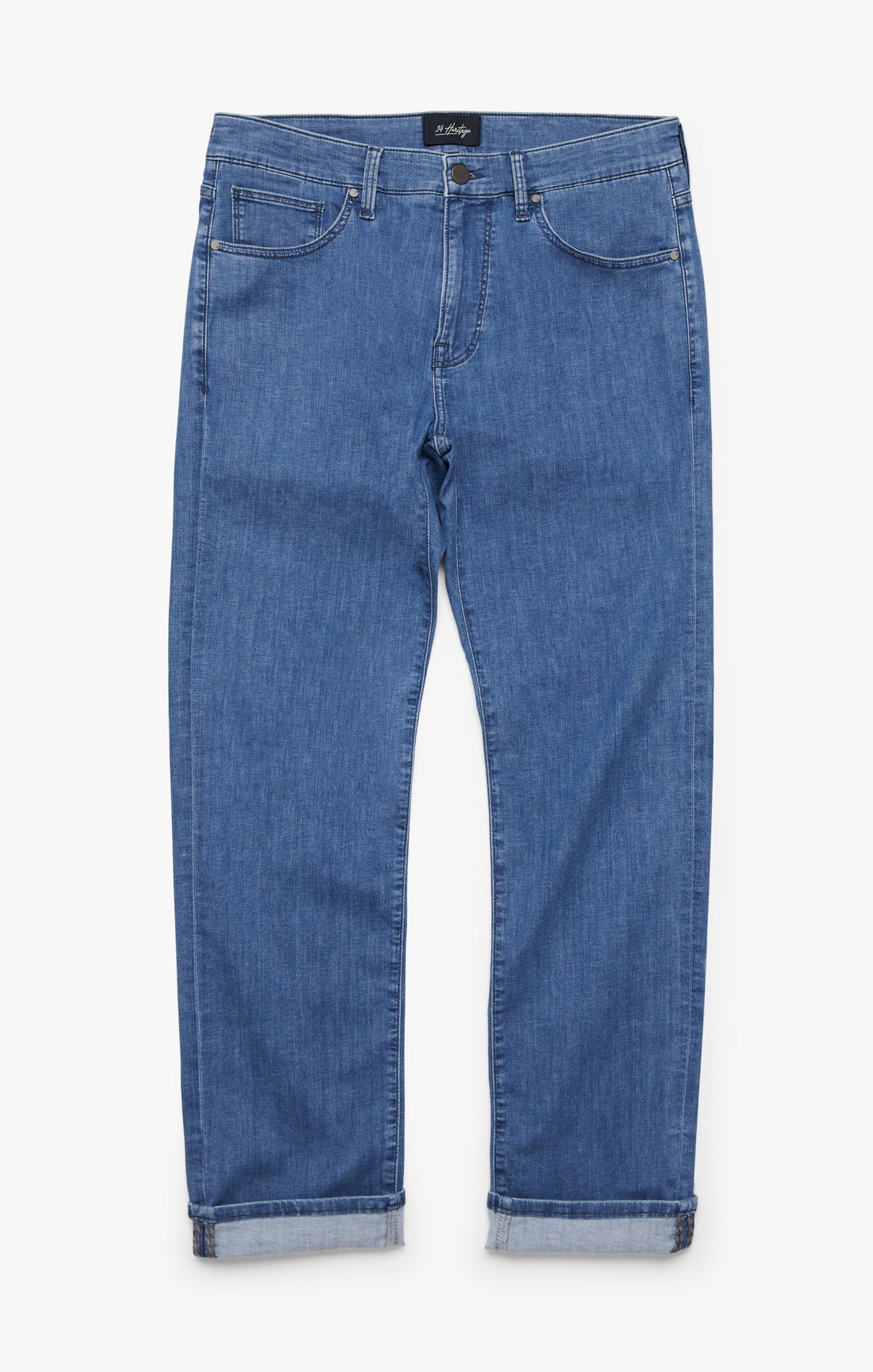 Courage Straight Leg Jeans In Light Shaded Kona