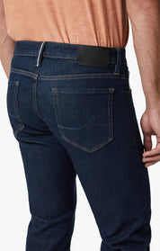 Courage Straight Leg Jeans In Rinse Selvedge
