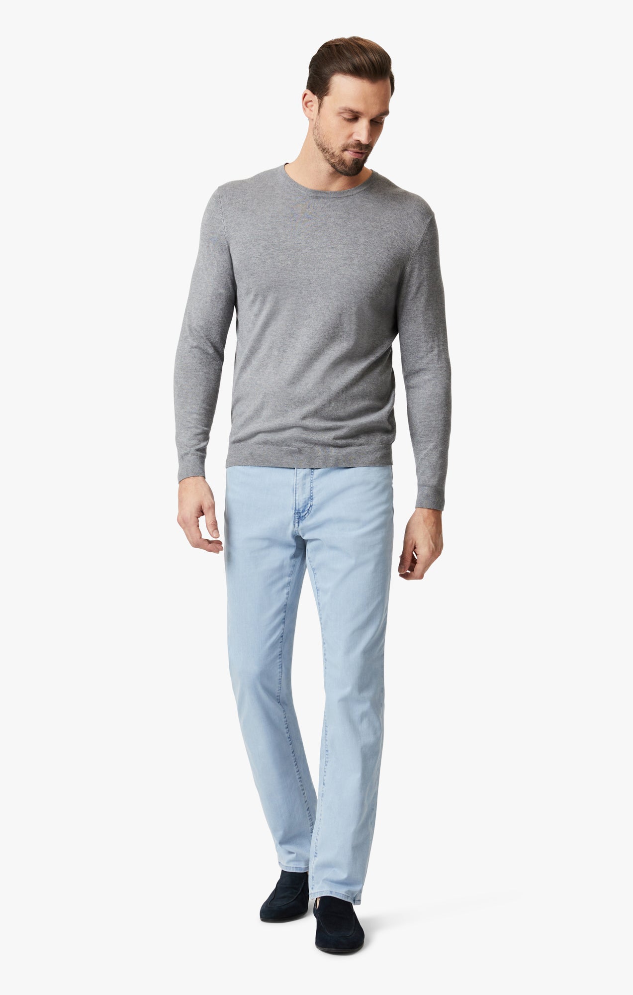 34 Heritage Men's Charisma Relaxed Straight Leg Jeans In Bleached Kona