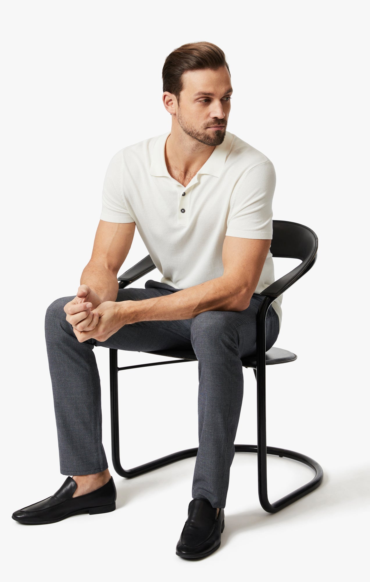 mens wide leg chino pants