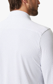Diamond Dot Shirt In White