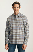 Check Shirt in Grey Melange
