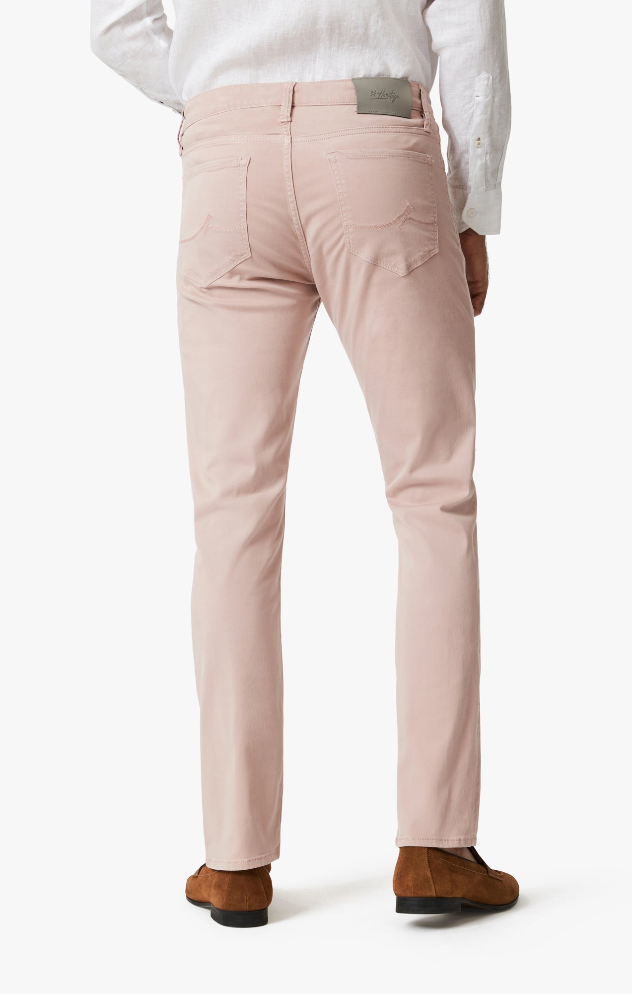 Courage Straight Leg Pants In Blushed Twill