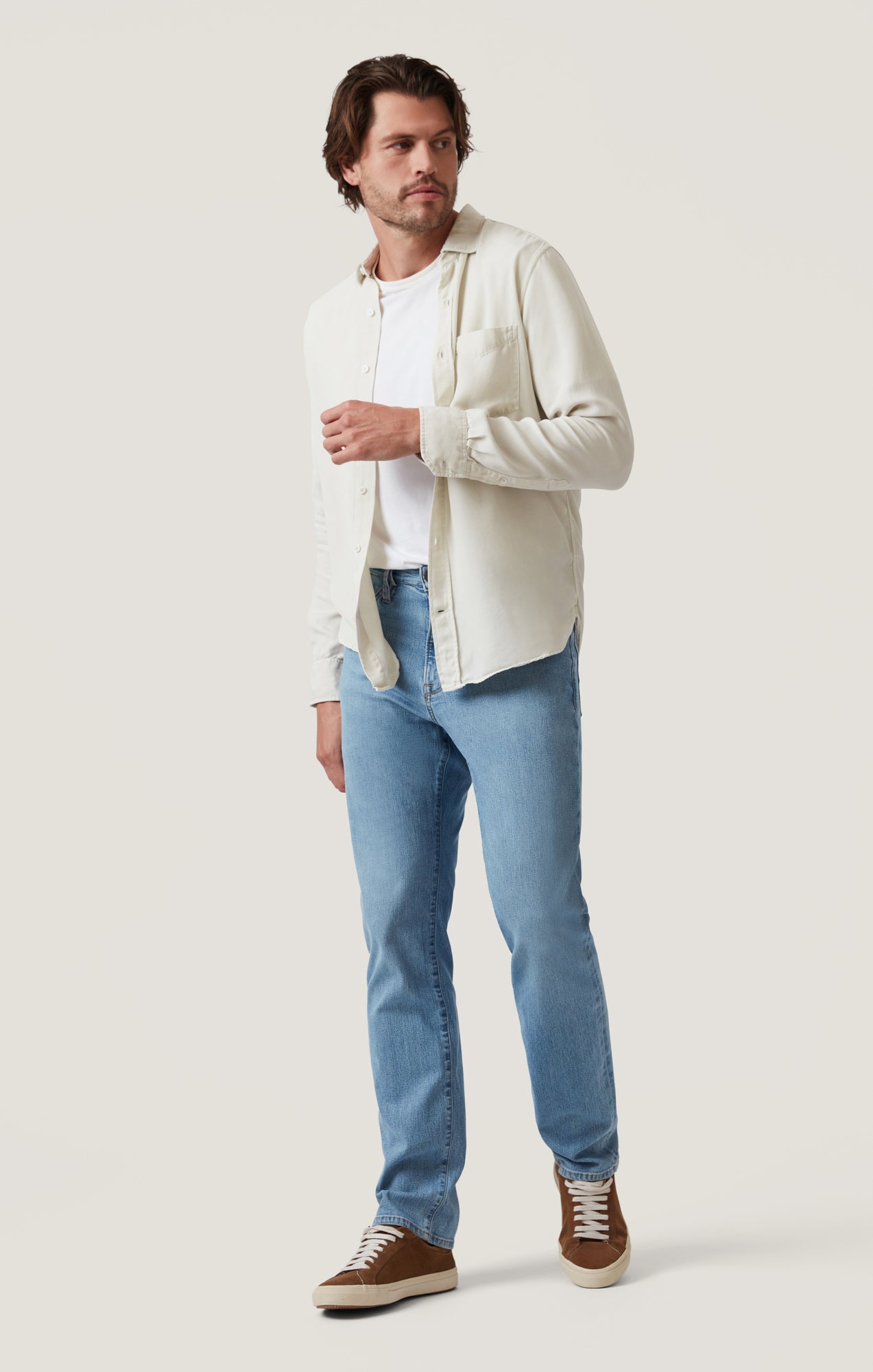 34 Heritage Men's Charisma Relaxed Straight Jeans In Light Comfort