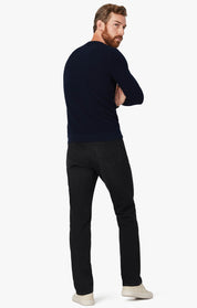 Charisma Relaxed Straight Leg Jeans In Black Siena
