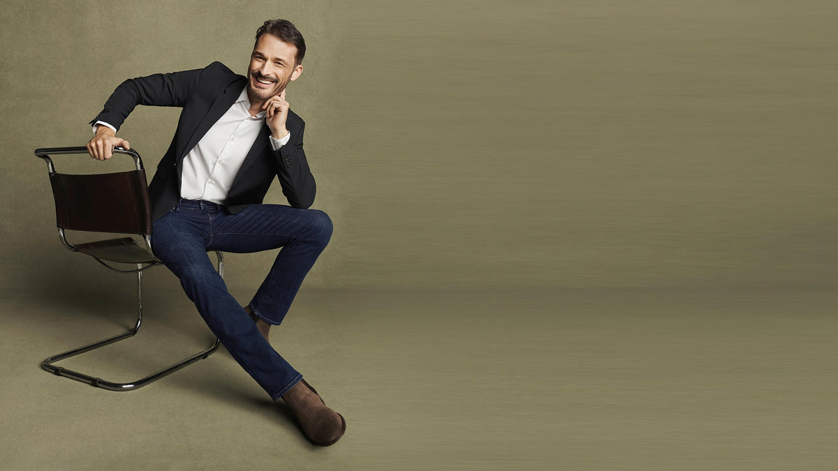 How to Style Jeans for Men's Business Casual Attire | 34 Heritage Blog