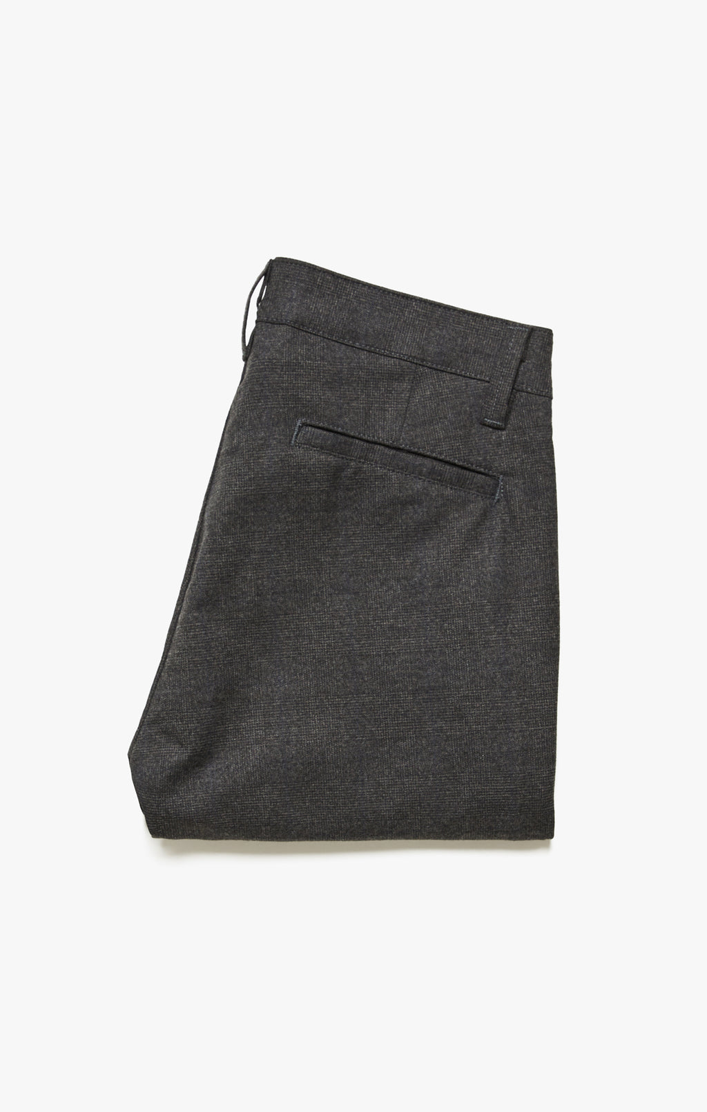 Verona Straight Leg Chino Pants In Smoke Elite Check