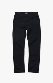 Charisma Relaxed Straight Pants in Black High Flyer