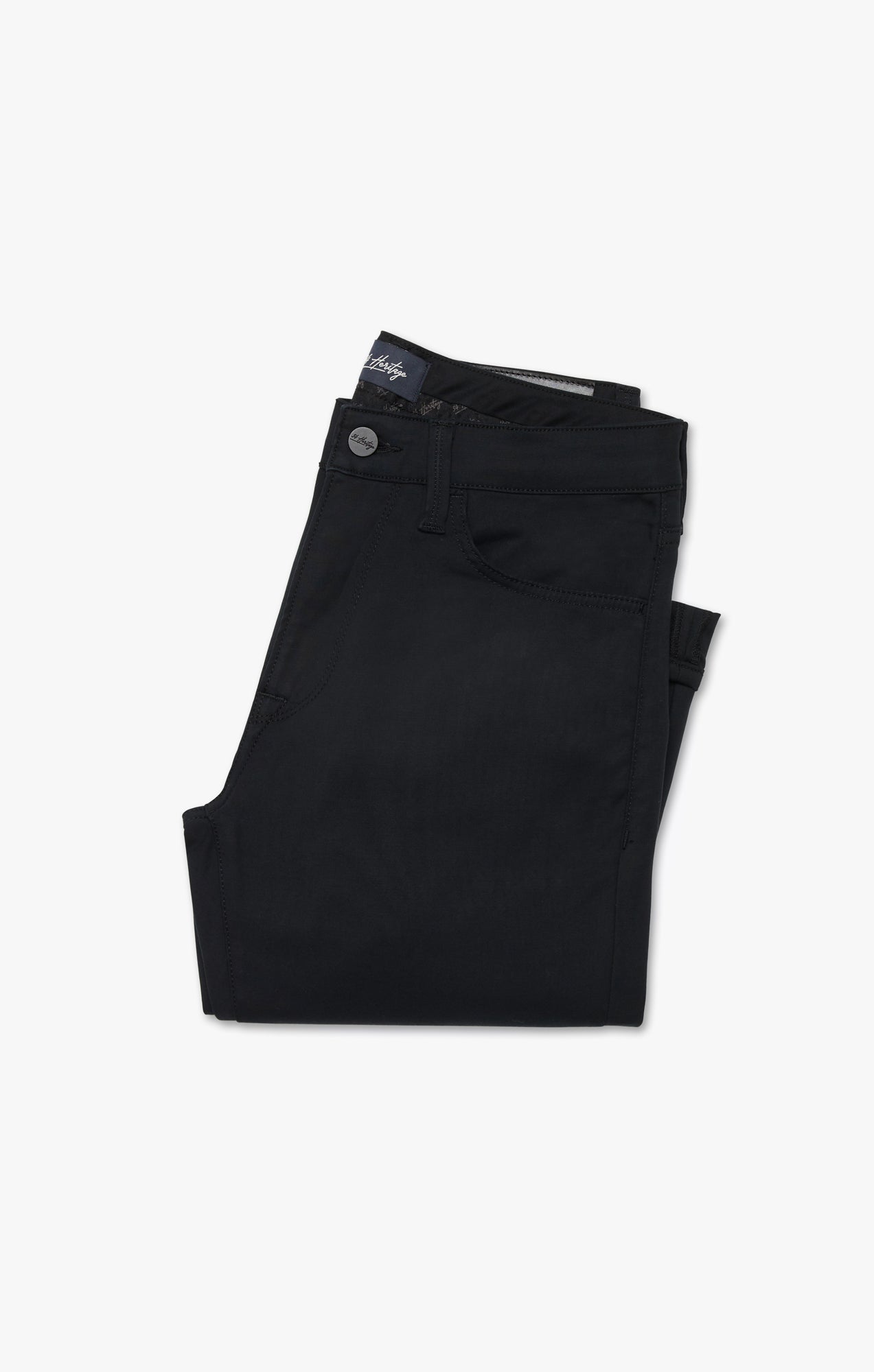 Charisma Relaxed Straight Pants in Black High Flyer