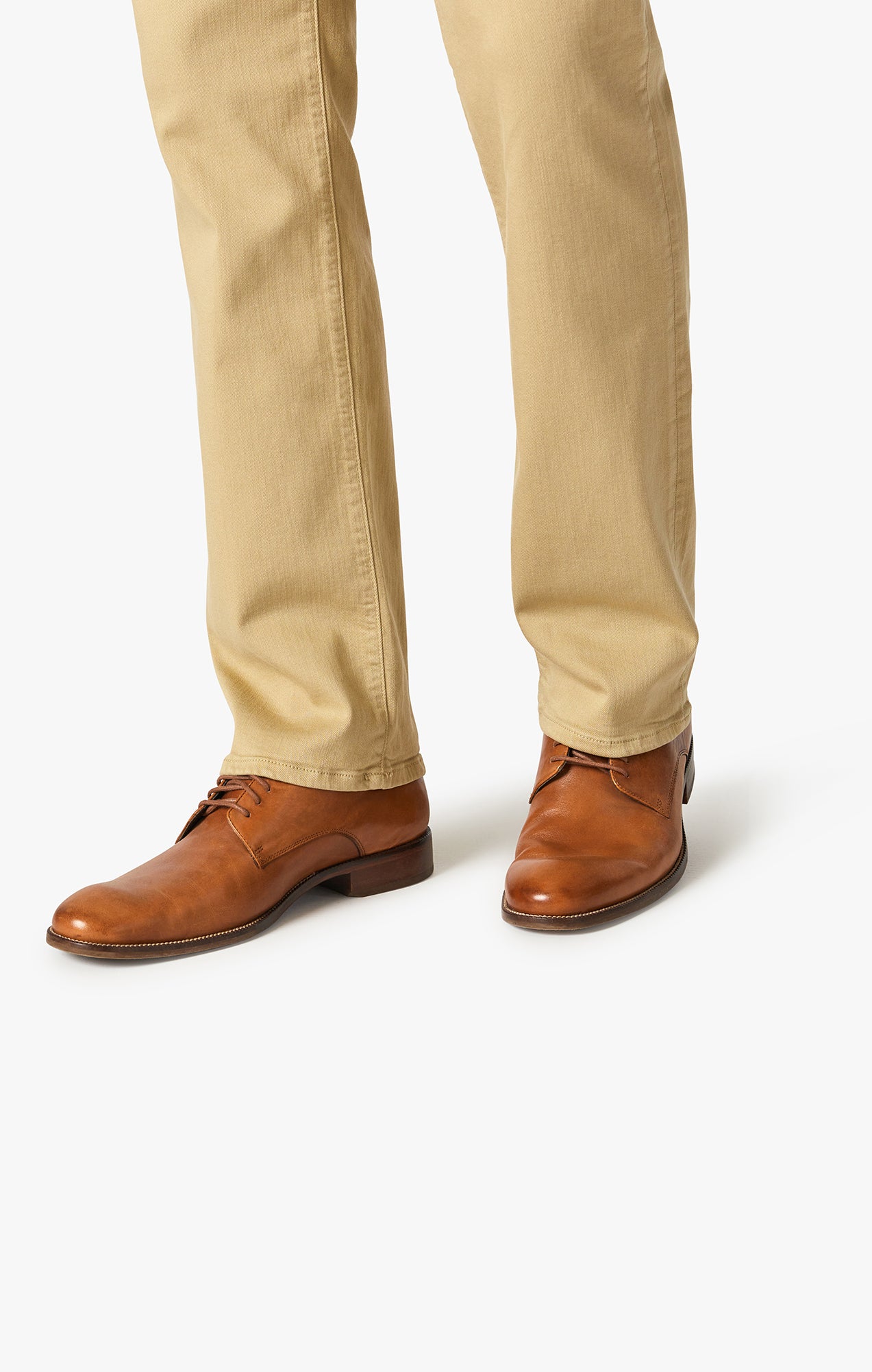 Courage Straight Leg Pants In Dijon Coolmax – 34 Heritage