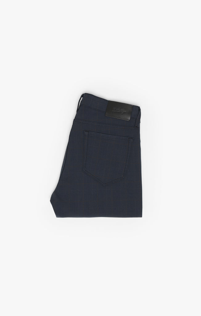 Courage Straight Leg Pants in Navy Elite Check