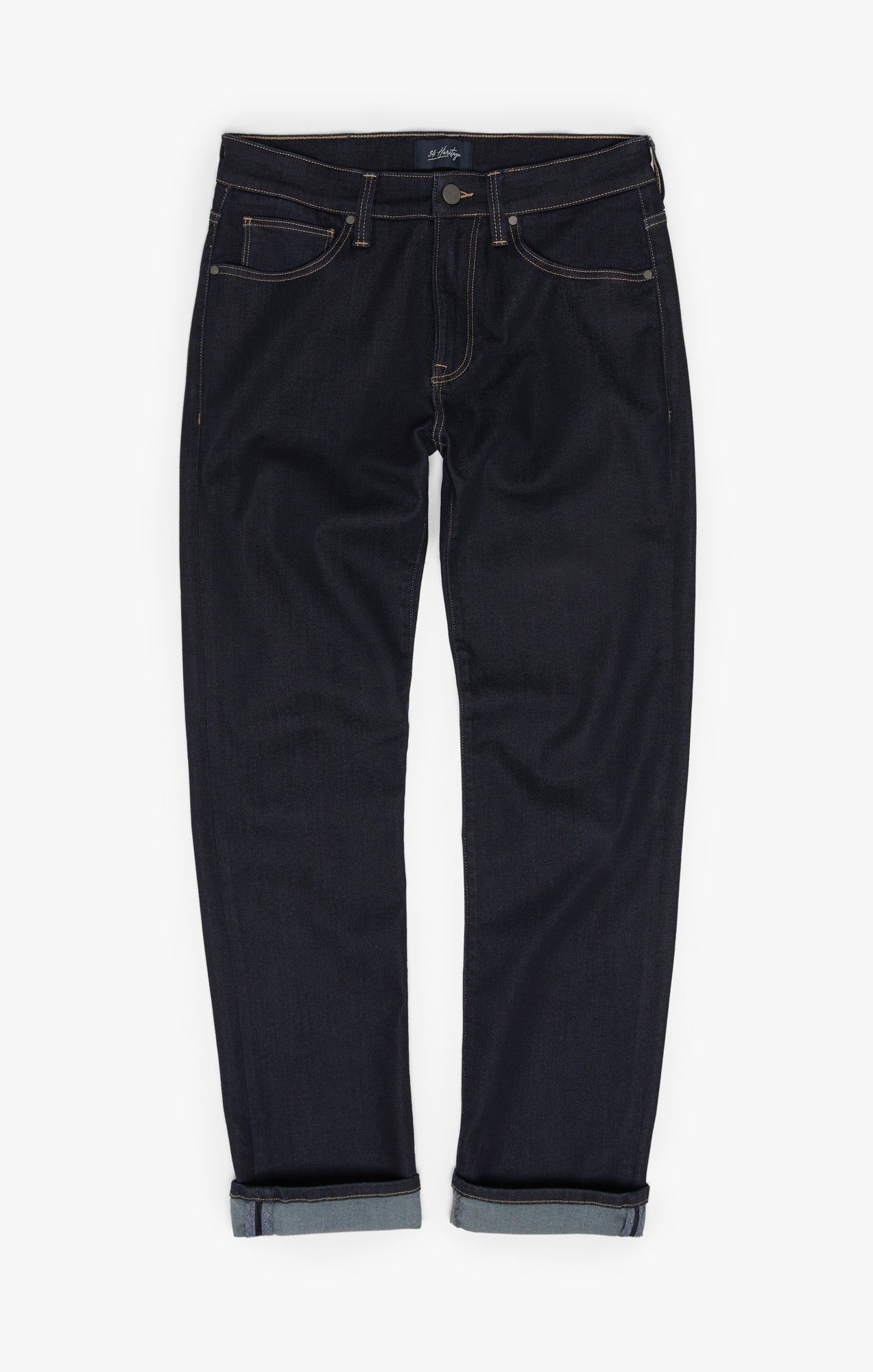 Courage Straight Leg Pants In Midnight Refined Image 7