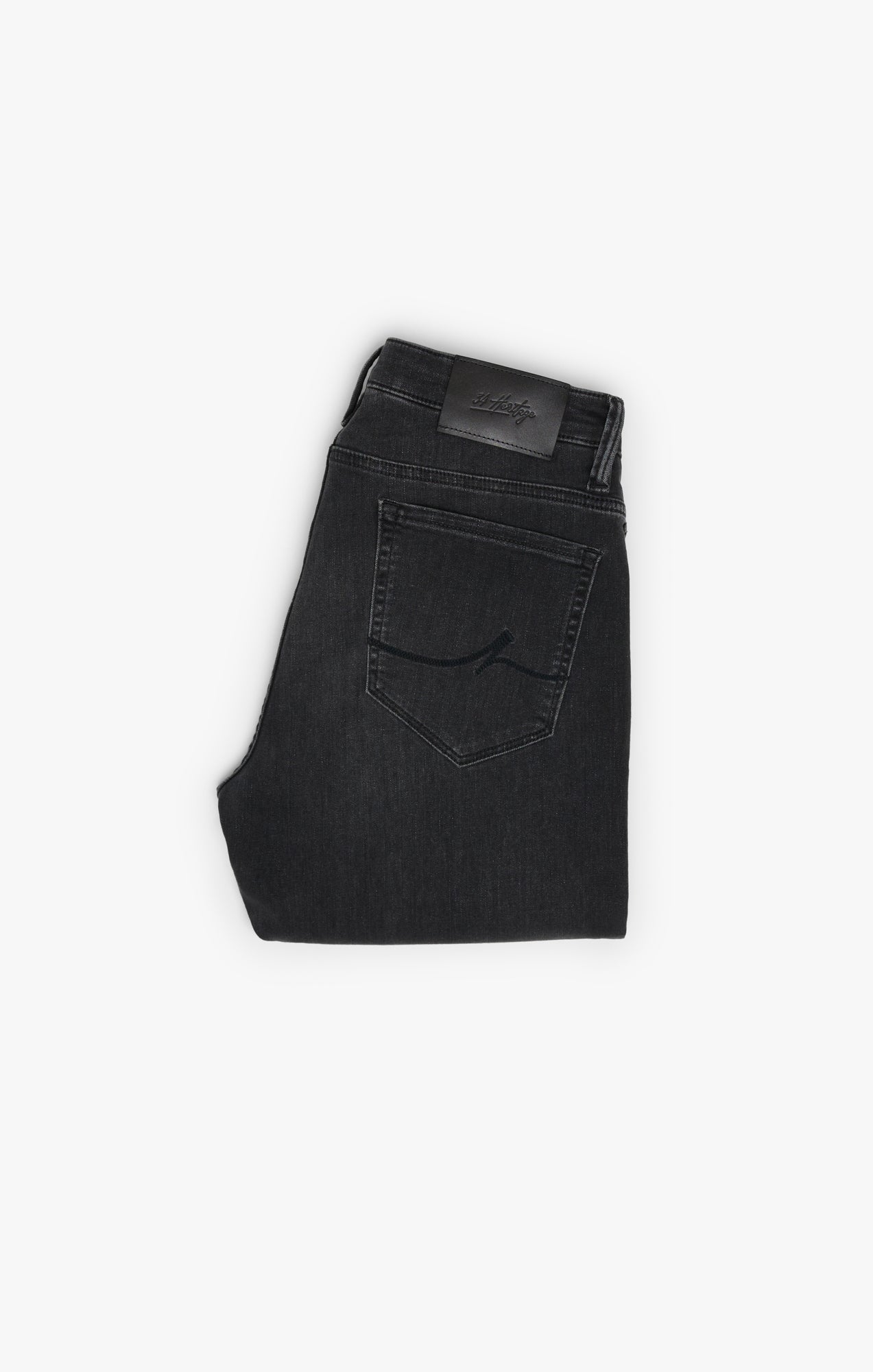 Courage Straight Leg Jeans In Dark Smoke Refined Image 8