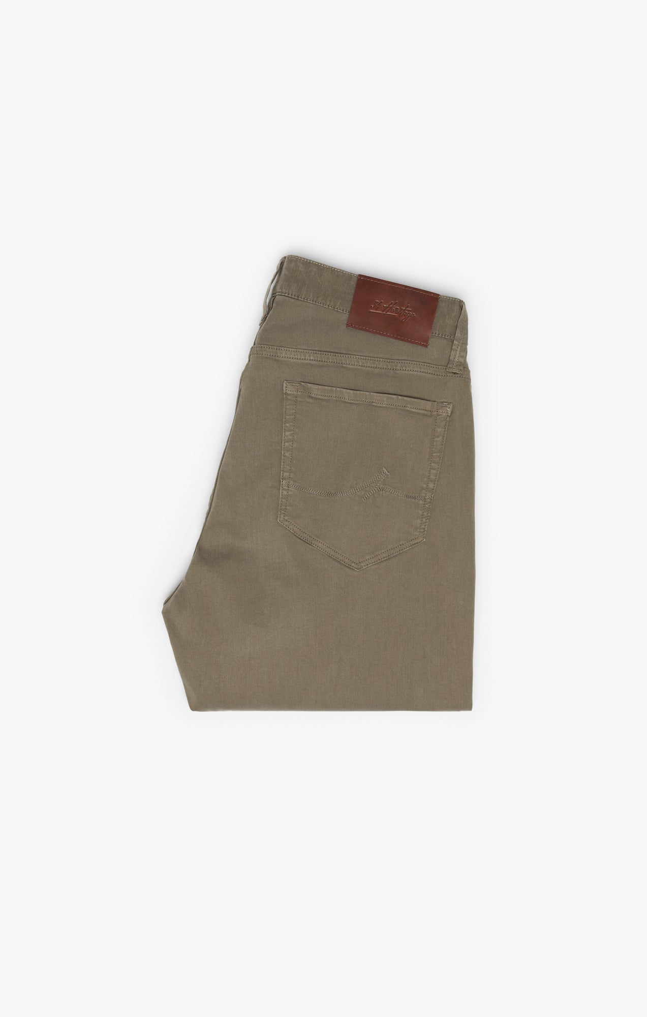 Courage Straight Leg Pants in Canteen Twill Image 8