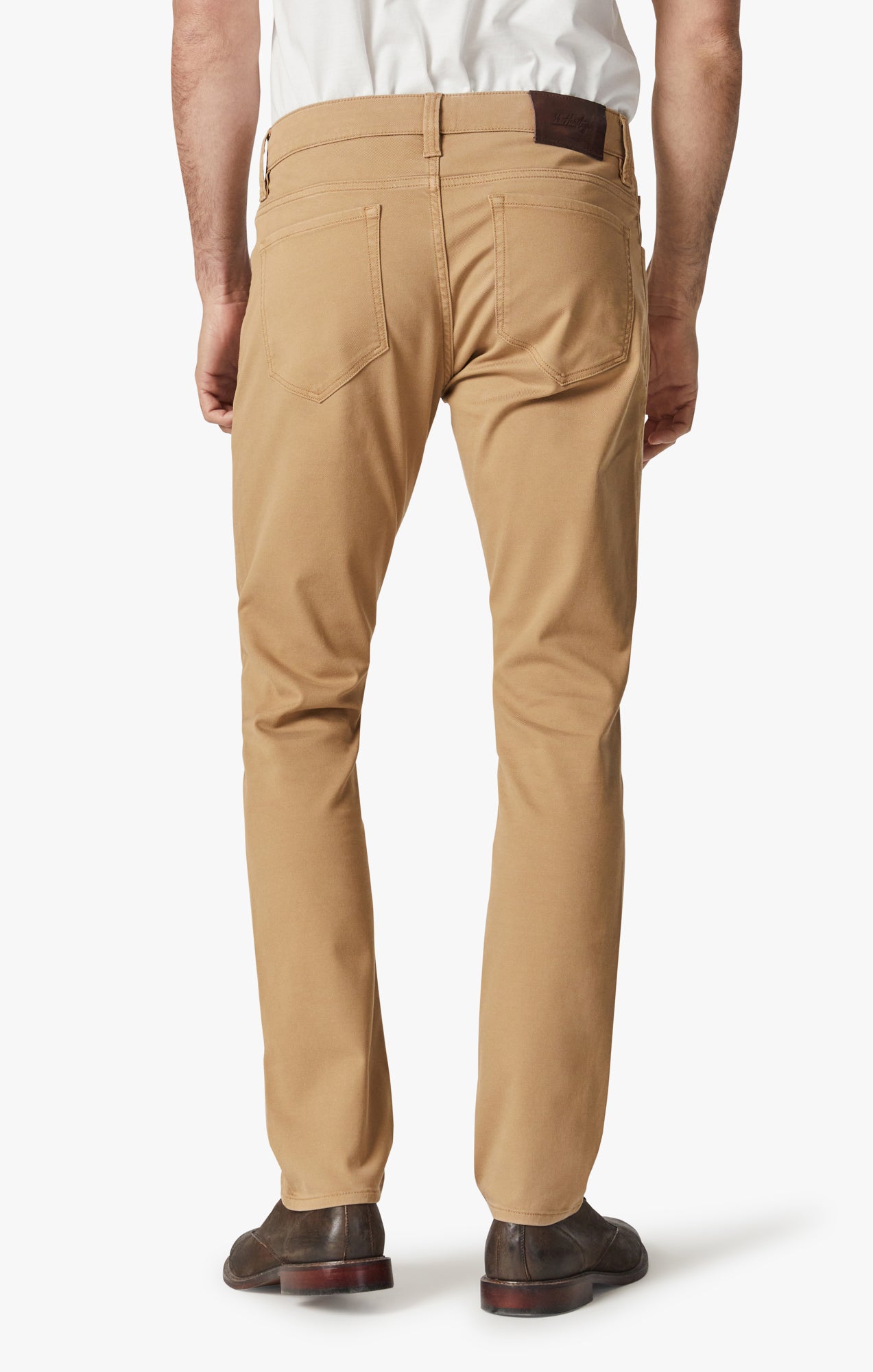 Courage Straight Leg Pants In British Khaki Comfort