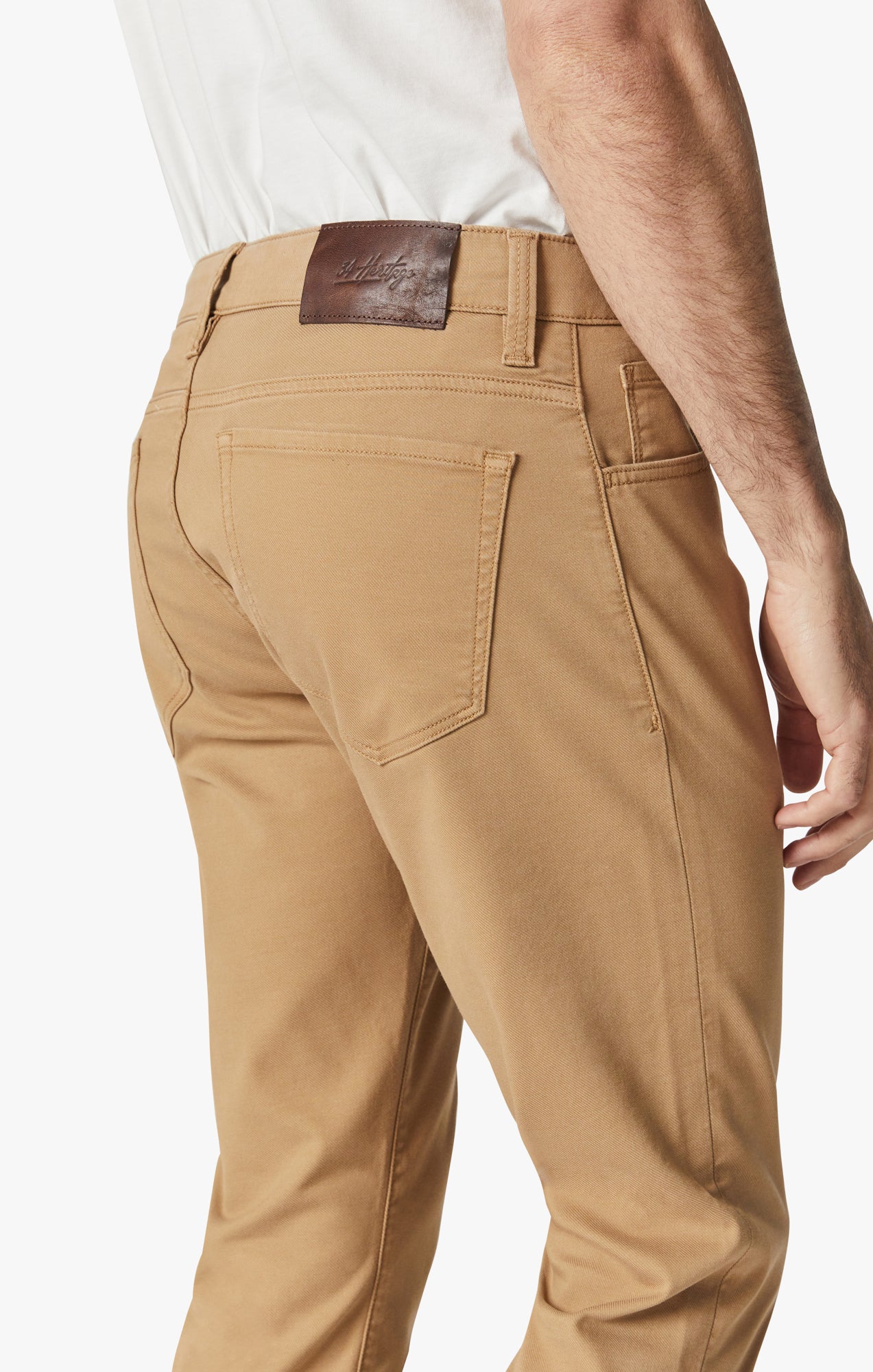 Courage Straight Leg Pants In British Khaki Comfort