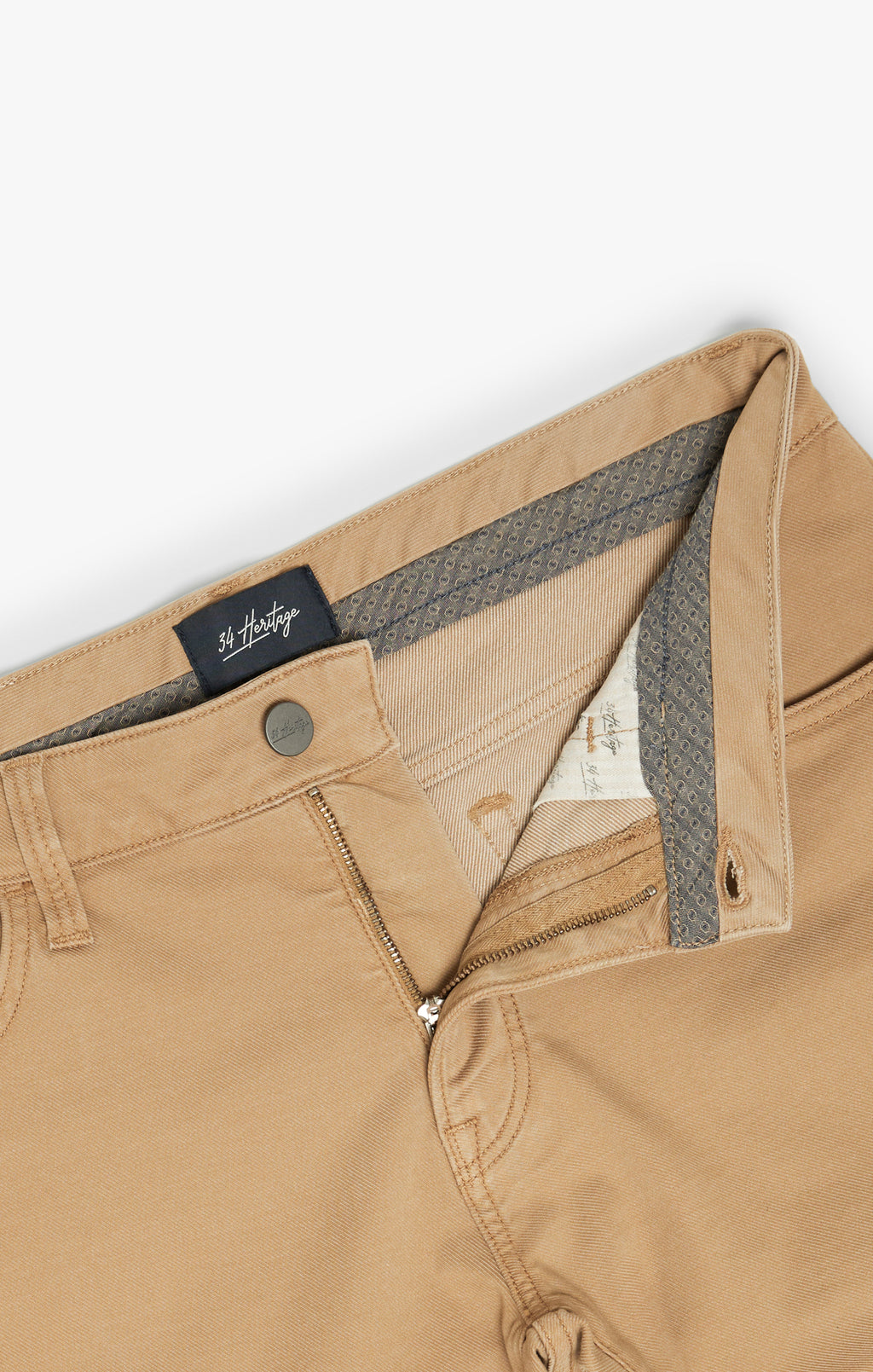 Courage Straight Leg Pants In British Khaki Comfort