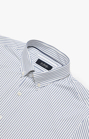 Stripe Tech Shirt In White
