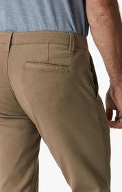 Verona Slim Leg Chino Pants In Walnut High Flyer