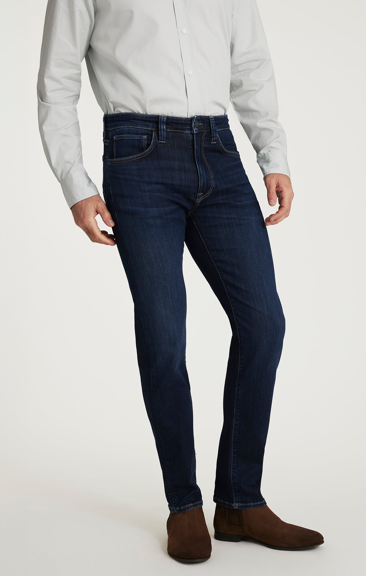 Charisma Relaxed Straight Jeans in Deep Urban