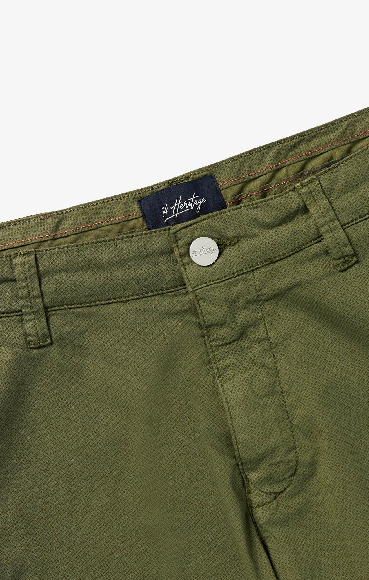 Arizona Shorts In Green Tie Print Image 9