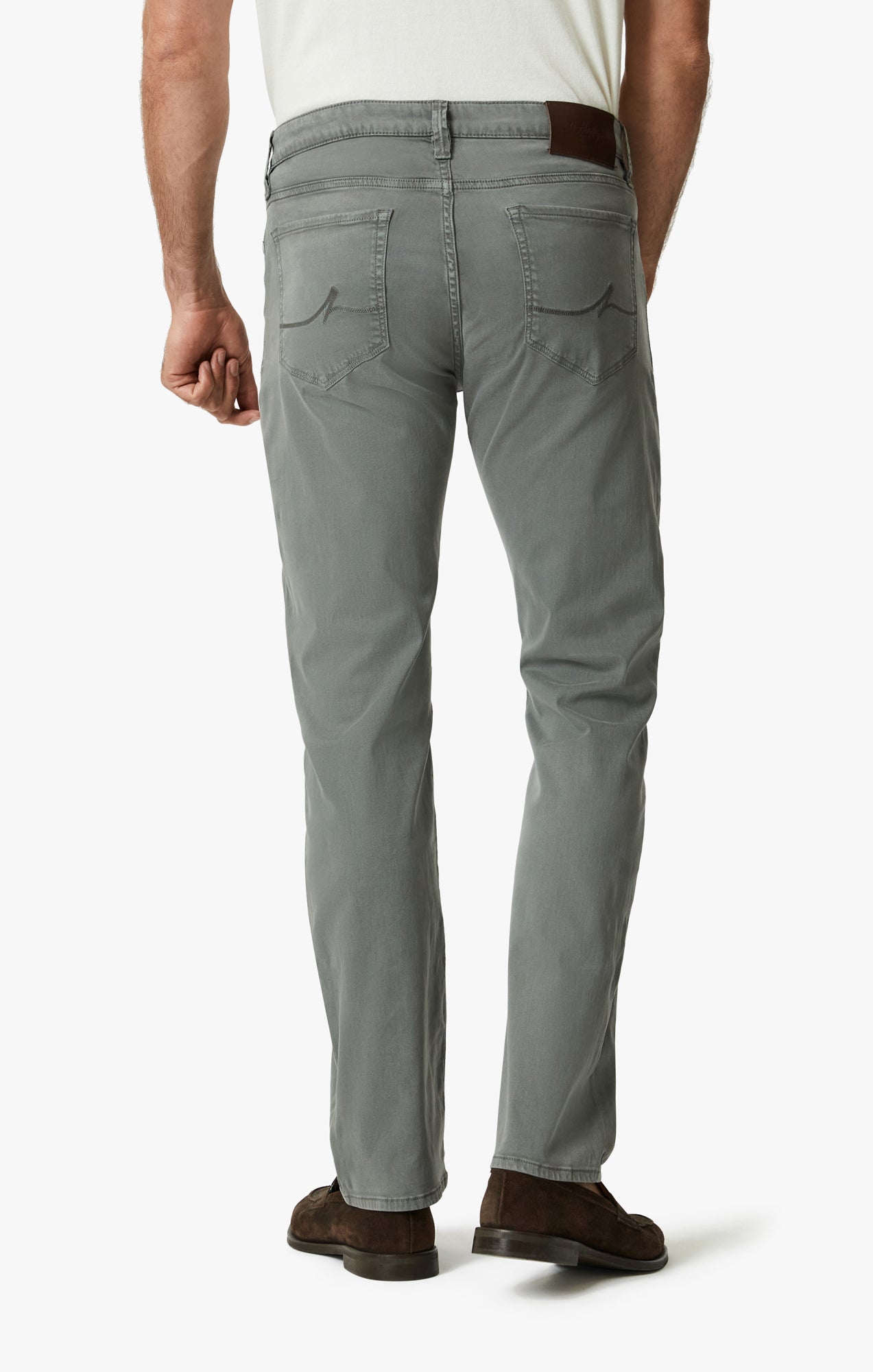 Charisma Relaxed Straight Leg Pants In Sedona Sage Twill
