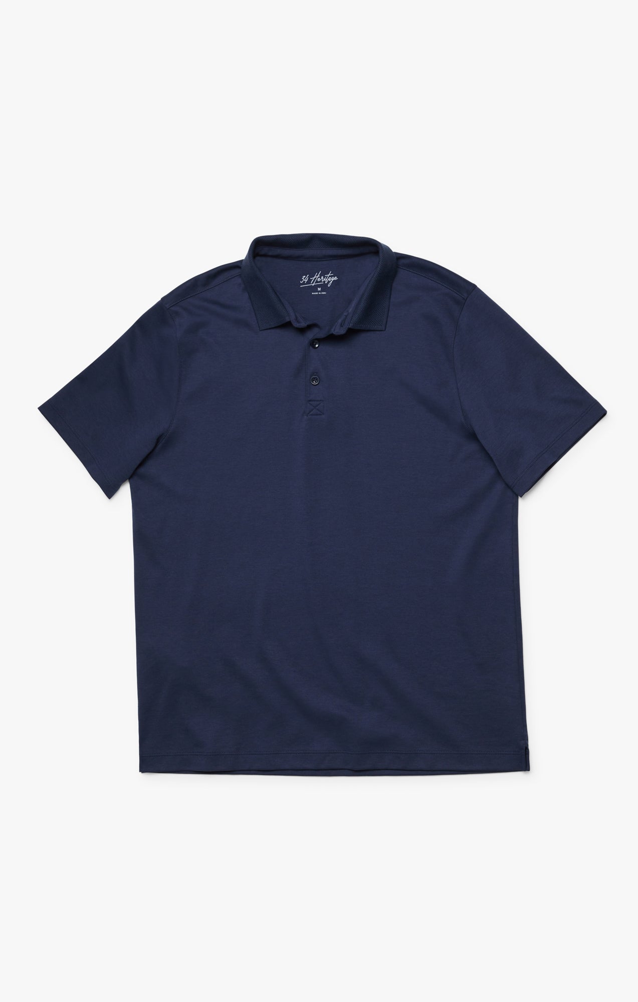 Polo T-Shirt In Navy Image 9
