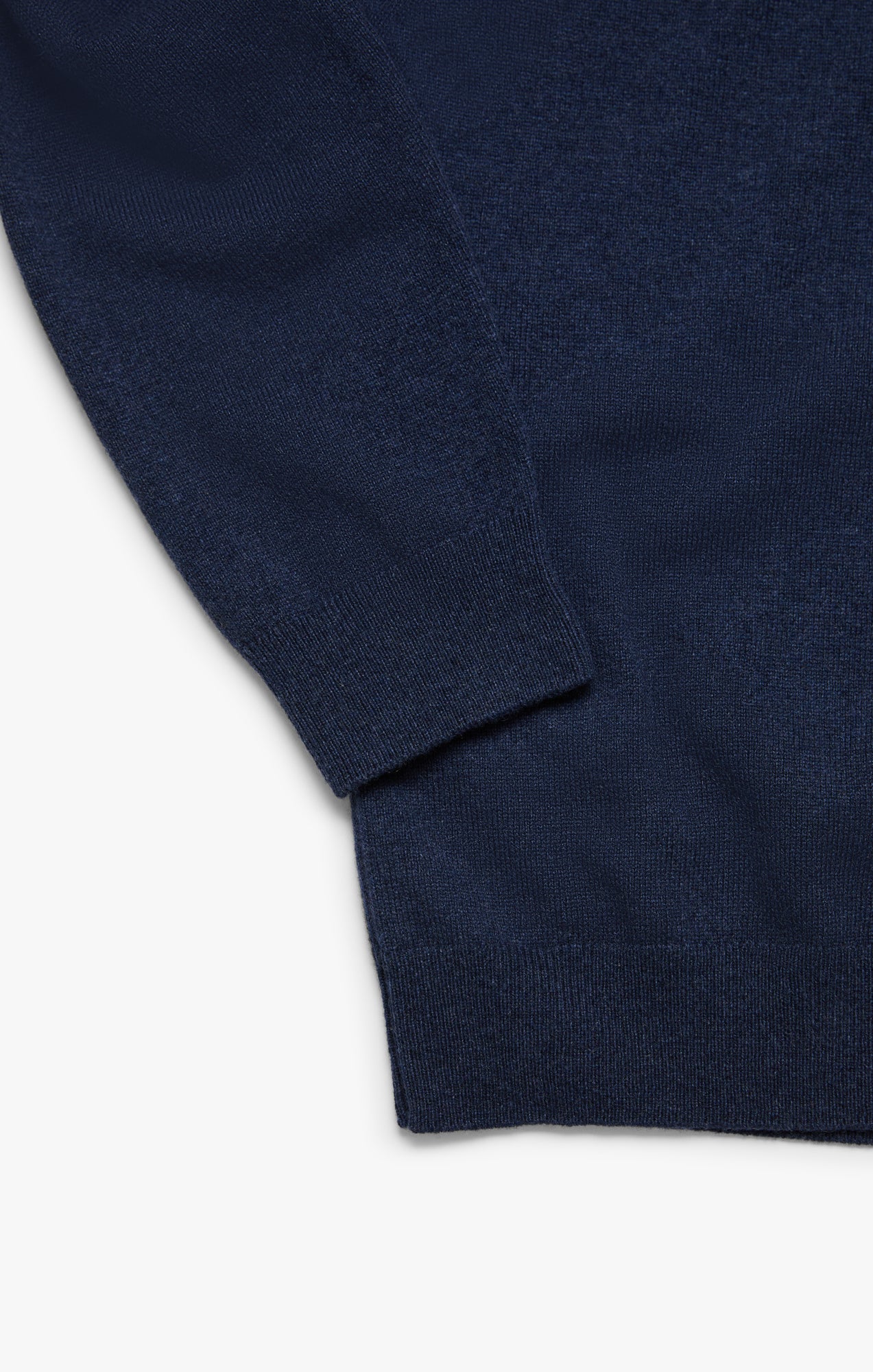 Cashmere Crew Neck Sweater In Navy Image 11