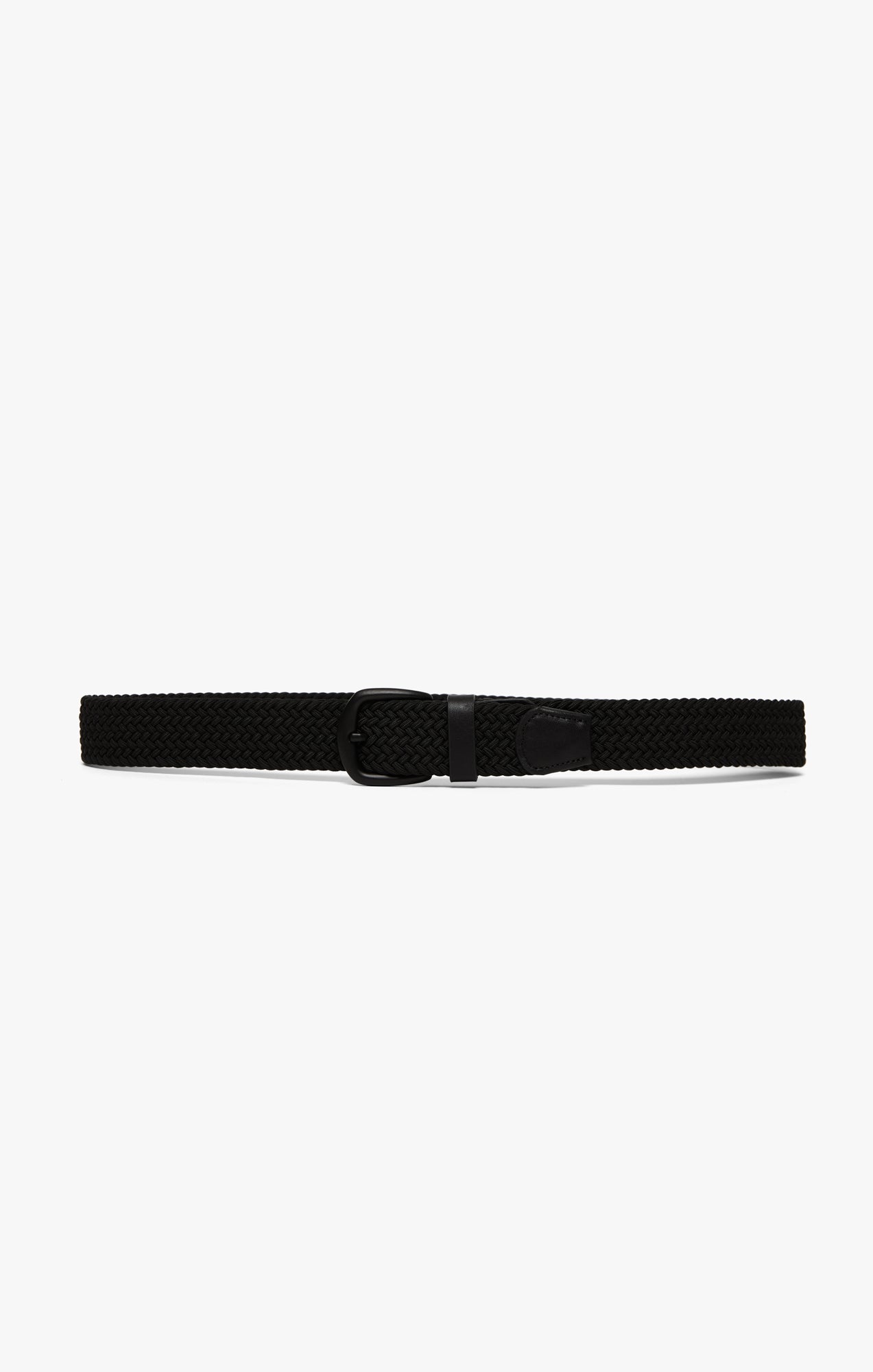 Woven Elastic Belt In Black