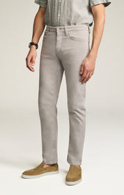 Courage Straight Leg Pants in Cement Twill