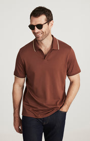 Riviera Polo Shirt in Cappuccino