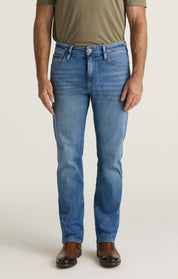 Courage Straight Leg Jeans in Light Brushed Aerodenim