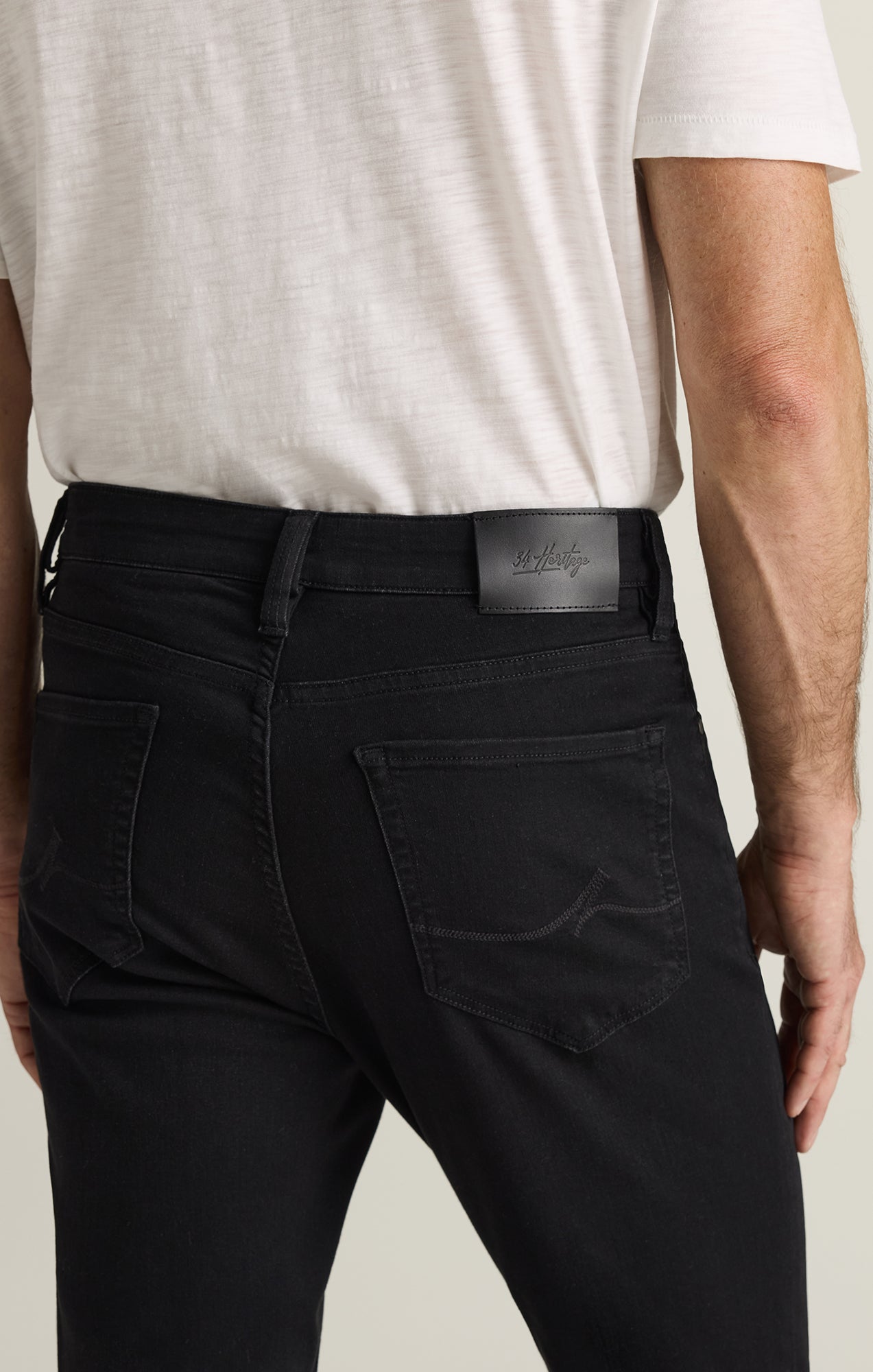 Charisma Relaxed Straight Jeans in Smoke Organic Ultra