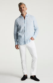 Linen Shirt In Blue