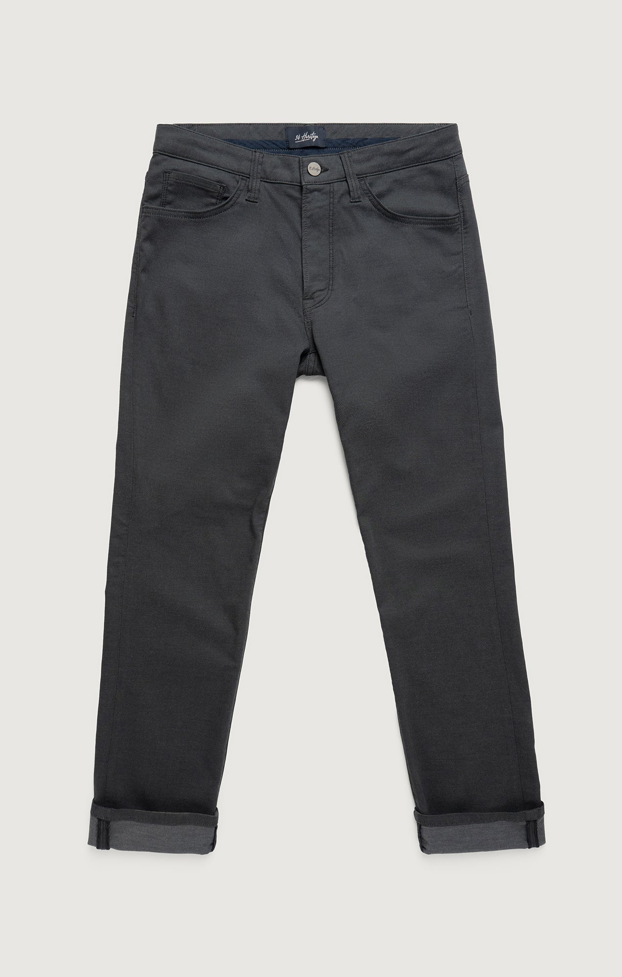 34 Heritage Men's Courage Straight Leg Pants in Iron Coolmax