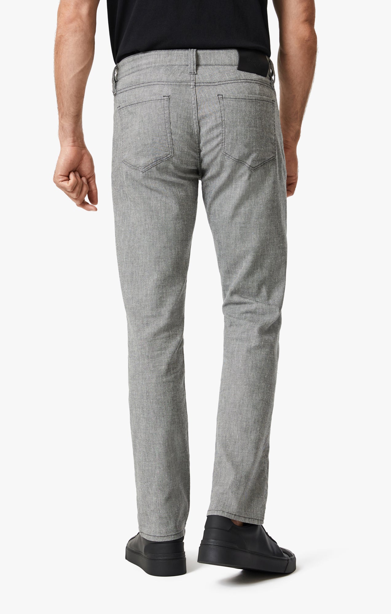 34 Heritage Men's Courage Straight Leg Pants In Anthracite Hemp