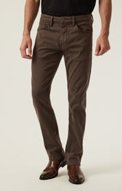 Charisma Relaxed Straight Pants in Oak Twill