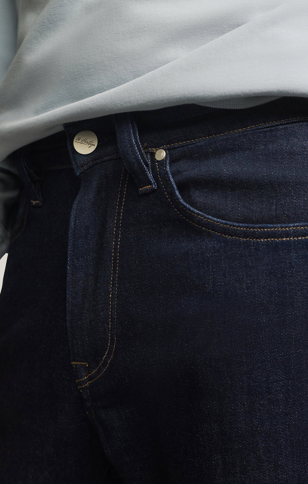 Charisma Relaxed Straight Jeans in Rinse Organic Ultra