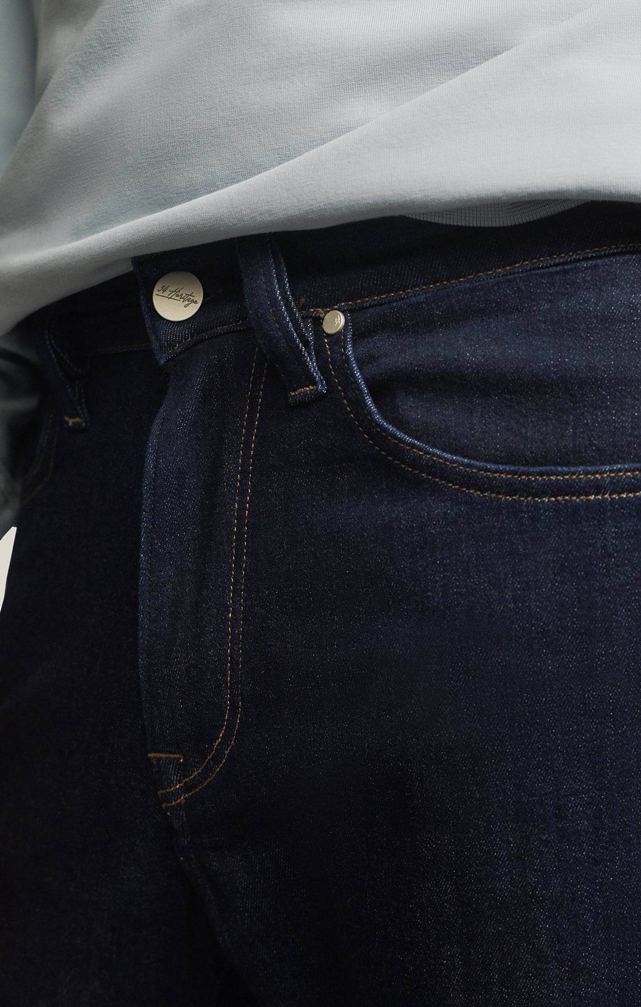 Charisma Relaxed Straight Jeans in Rinse Organic Ultra