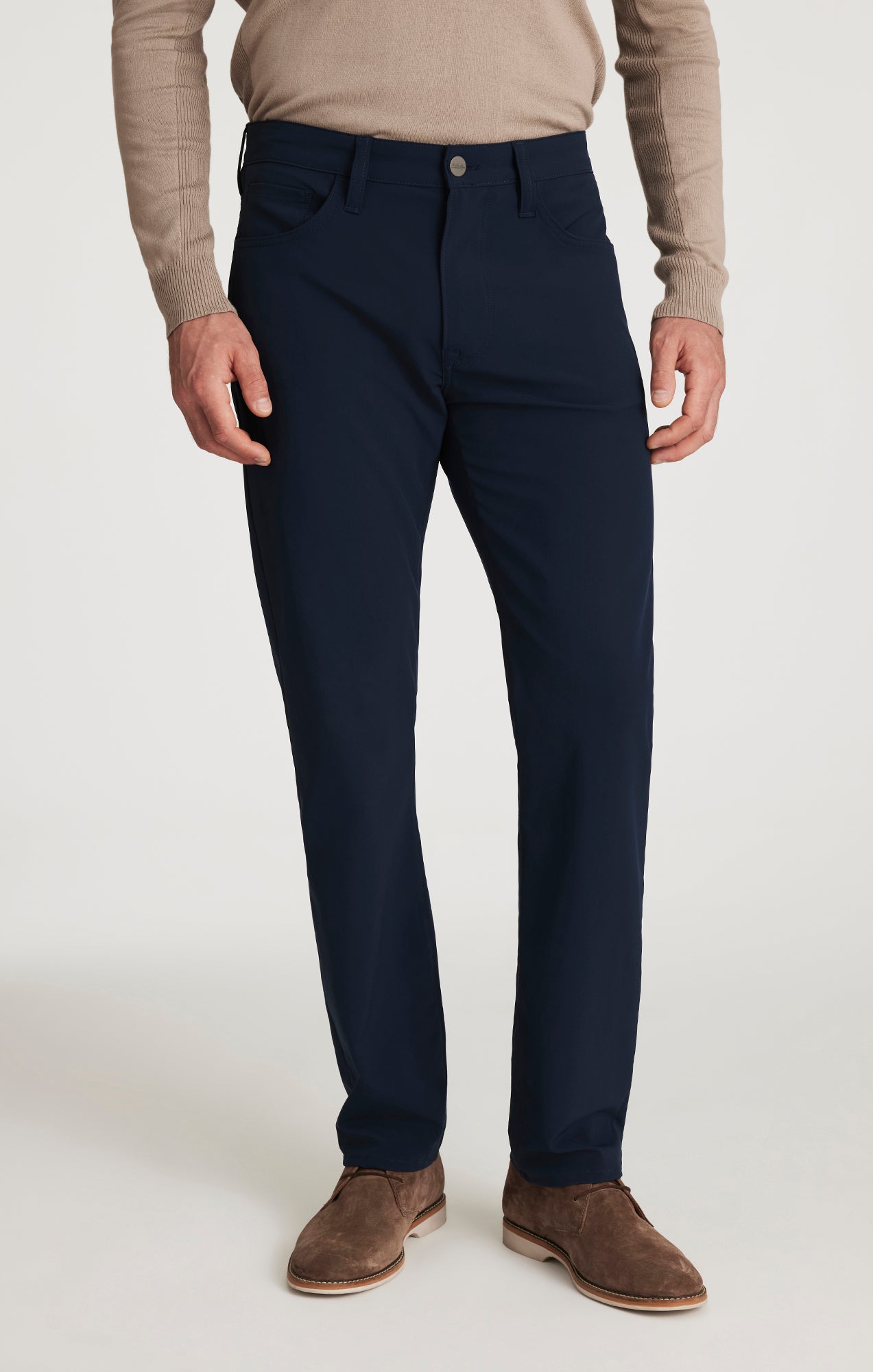 Courage Straight Commuter Pants in Navy Luxe