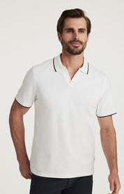 Riviera Polo Shirt in White