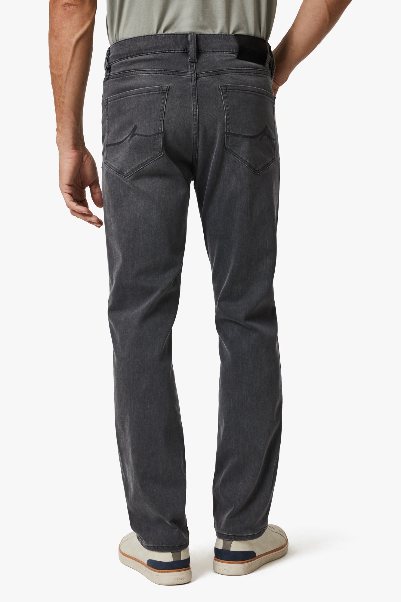 Charisma Relaxed Straight Jeans In Mid Grey Urban Image 3