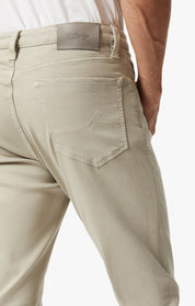 Charisma Relaxed Straight Pants In Stone Comfort