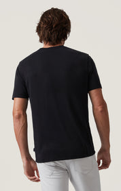 Pique T-Shirt in Black