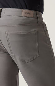 Courage Straight Leg Pants in Pewter Commuter