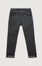 Charisma Relaxed Straight Pants in Iron Coolmax