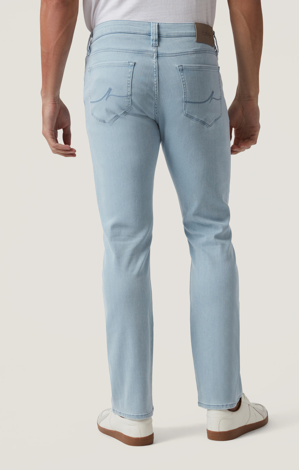 Courage Straight Leg Jeans in Ice Blue Urban