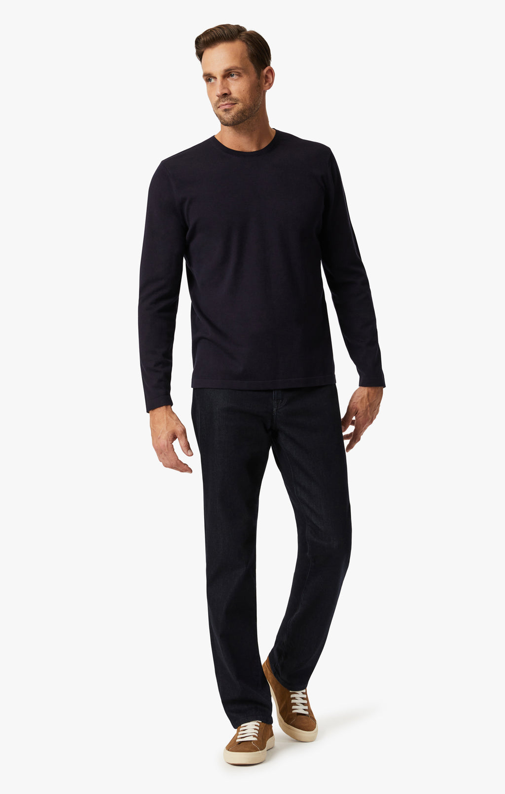 Charisma Relaxed Straight Leg Jeans Midnight Tonal Urban