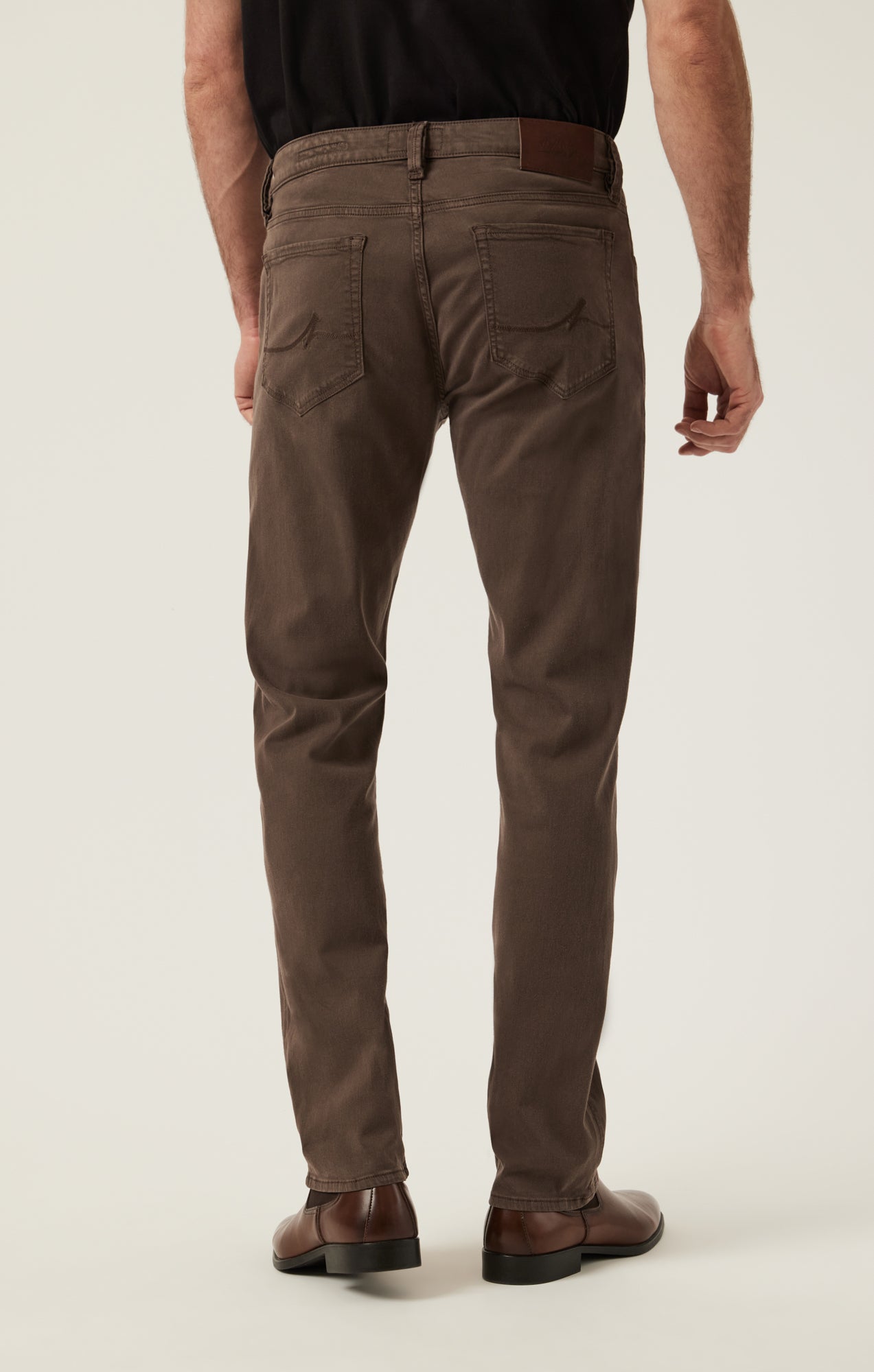 Charisma Relaxed Straight Pants in Oak Twill