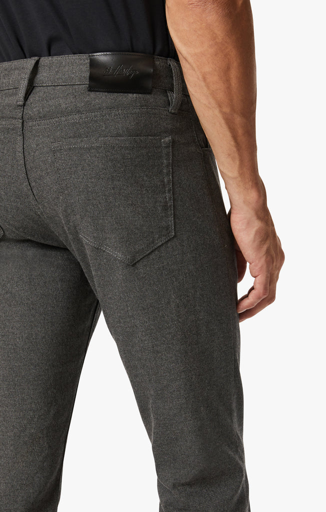 Charisma Relaxed Straight Pants In Grey Elite